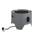CosmoLiving by Cosmopolitan Astra Collection 23" Fire Pit Dark Gray - 87832CHC1E - Like New