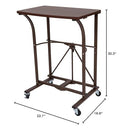 ORIGAMI RDP SMALL FOLDABLE LAPTOP TROLLEY, VINTAGE BRONZE - VINTAGE BRONZE - Like New