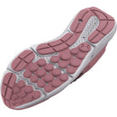 UNDER ARMOUR WOMEN CHARGED ASSERT 10 SIZE 7.5 PINK ELIXIR/BLACK - Like New
