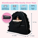 SlumberPod 3.0 The Original Blackout Sleep Tent Pack N Play Mini Crib Black - Like New