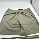 HURLEY WARMUP SHORT IGUANA WITH A DARK GRAY STRIPE - SIZE: MEN M - IGUANA - Brand New