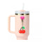 CHARCHARMS CHERRY WATER BOTTLE CHARM WITH STICK-ON HOOK BUNDLE - RED - Brand New