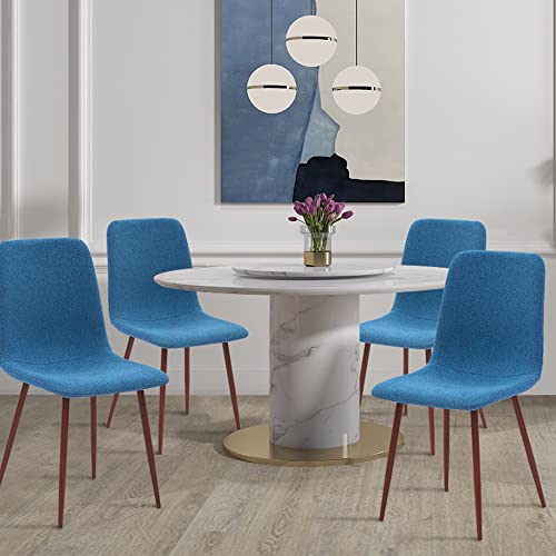 CANGLONG DINING CHAIRS SET OF 4 - BLUE - Like New