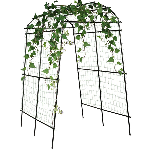 FOLLOOK GARDEN ARCH TRELLIS CLIMBING NON-WOVEN FABRIC 7.8FT - Scratch & Dent