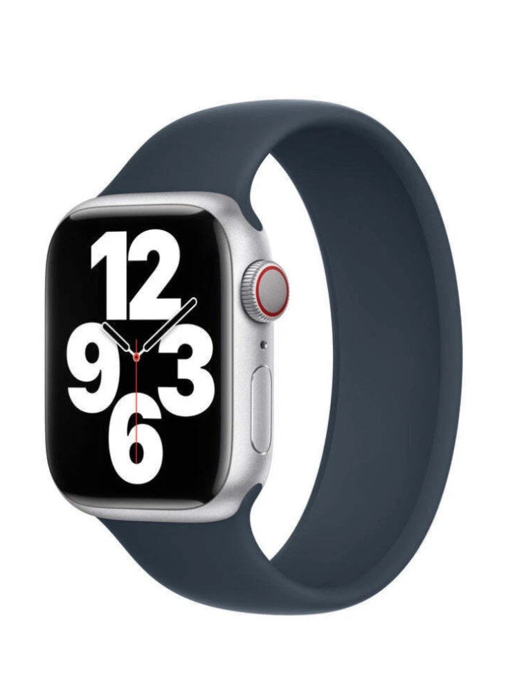 APPLE WATCH SOLO LOOP 45MM - SIZE 3 - STORM BLUE - Like New
