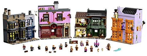 LEGO HARRY POTTER DIAGON ALLEY MODULAR 5544 PIECE SET 75978 - MULTICOLOR - Like New