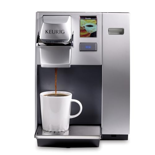 KEURIG K155 OFFICE PRO SINGLE CUP COMMERCIAL K-CUP POD COFFEE MAKER - SILVER - Brand New