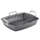 Circulon Premier Professional Roaster 18 X 15 with Rack - Black - Like New