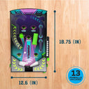 EASTPOINT ARCADE PINBALL GAME, 12.6" X 12.6" - MULTICOLOR - Like New