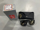 RAY BAN RAY-BAN UNISEX JUSTIN SQUARE SUNGLASSES, 55MM - BLACK - Scratch & Dent