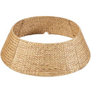 Best Choice Products 24in Christmas Tree Collar, Woven 3-Piece Holiday - Natural - Brand New