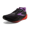 BROOKS WOMEN’S HYPERION MAX NEUTRAL SHOE - BLACK/FIESTA/BELLFLOWER - SIZE 9 - Like New