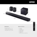 Samsung Q-Series Soundbar HW-Q990H, 2026 Model, 11.1.4ch, Subwoofer + Speaker - Like New