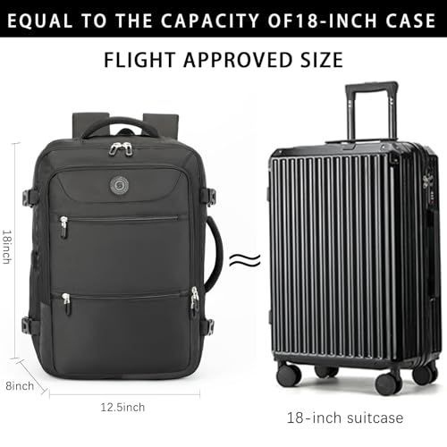 SOWAOVUT TRAVEL LAPTOP BACKPACK EXTRA LARGE HIGH SCHOOL COLLEGE BACKPACK - BLACK - Like New