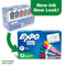 EXPO LOW ODOR DRY ERASE MARKERS CHISEL TIP ASSORTED COLORS 12 COUNT 12 COUNT - Brand New