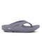 OOFOS OORIGINAL RECOVERY SANDAL SIZE: MEN 14 WOMEN 16 SLATE - Like New