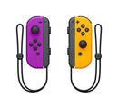 NINTENDO (L/R) WIRELESS CONTROLLERS NINTENDO SWITCH - NEON PURPLE/ NEON ORANGE - Like New