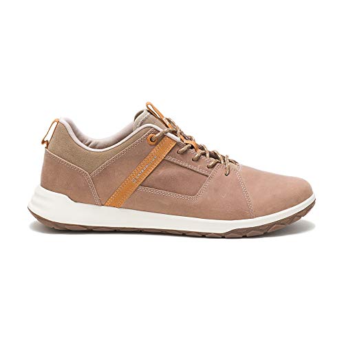 P724150 CATERPILLAR CAT FOOTWEAR UNISEX QUEST MOD SNEAKER, SIZE 9.5, CUBAN SAND - Like New