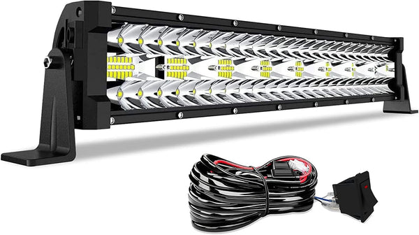 DAKRIDE 22" LED Light Bar Triple Row 390W - Black - Like New