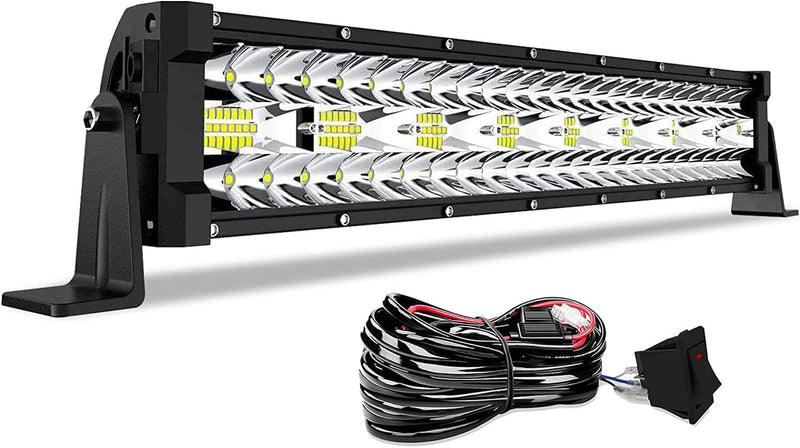 DAKRIDE 22" LED Light Bar Triple Row 390W - Black Like New