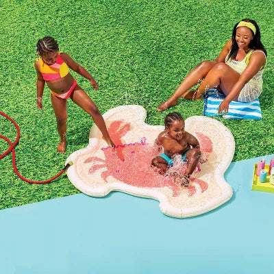 SUN SQUAD CRAB SPLASH PAD - PINK - Like New