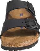 BIRKENSTOCK ARIZONA UNIBED SANDAL NARROW SIZE 4 MENS 6 WOMENS BLACK - Like New