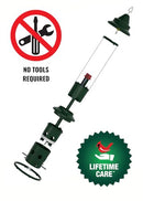 BROME SQUIRREL BUSTER PLUS SQUIRREL-PROOF BIRD FEEDER - GREEN - Like New