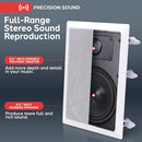 Pyle Two Way Stereo Sound Speaker Dual Professional Audio Speakers System - Brand New