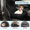 PETMAKER DOG CAR SEAT FOR SMALL TO MEDIUM CATS AND DOGS UP TO 44LBS - BLACK - Like New