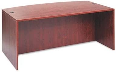 Alera ALE Valencia Bow Desk Shell ALEVA227236MC - Medium Cherry Like New