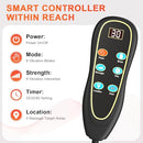 KNONNETD BACK MASSAGER, HEAT, LUMBAR TRACTION, 8, FE-8308 - BLACK - Like New