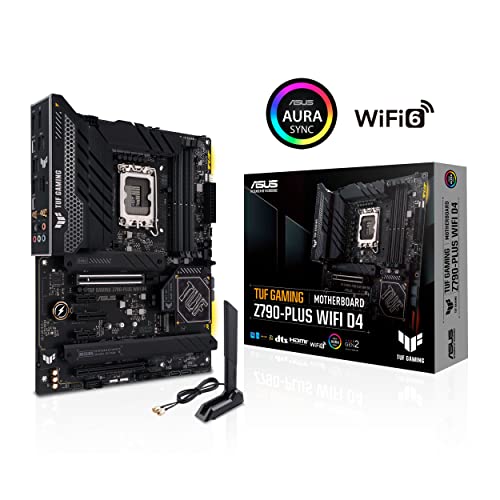 ASUS TUF GAMING Z790-PLUS WIFI D4 LGA 1700 (12TH & 13TH GEN) GAMING MOTHERBOARD - Like New
