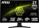 MSI MAG 274CQF 27" QHD Curved Monitor, 180Hz, HDMI, - Scratch & Dent