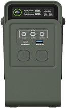 NEZOVA CAMPING POWER STATION WITH LED LIGHT - DARK GREEN - Like New