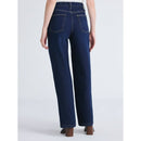 FREE ASSEMBLY WOMEN'S HIGH RISE STRAIGHT JEANS 30" INSEAM - SIZE: 8 - DREAM WASH - Like New