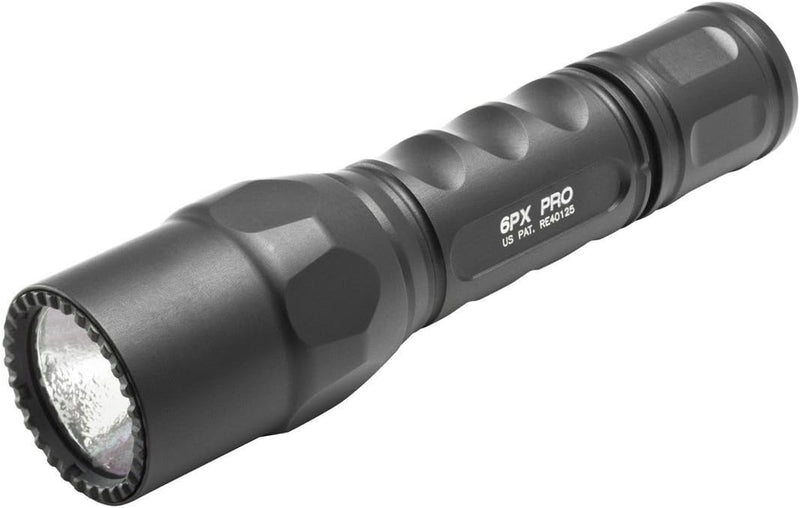 Surefire 6PX Pro 600 Lumen Dual-Output LED Flashlight w/Holster 6PX-D-BK - Black Like New