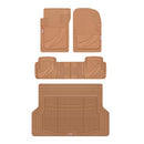 Motor Trend FlexTough Advanced Heavy Duty Rubber Car Floor Mats & Cargo Liner - Like New