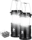Etekcity Lantern Camping Essentials Lights, Led Flashlight, 2 Pack, Black - Like New