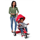 RADIO FLYER STROLLER TRICYCLE EZ FOLD 4-IN-1 STROLL 'N TRIKE FOR INFANT RED - Like New