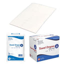 Dynarex Disposable Towel Drapes Sterile 18" x 26" Poly-Interlined 50/Box 9060 - Brand New