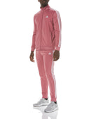 ADIDAS MENS BASIC 3-STRIPES TRICOT TRACK SUIT - SIZE: MEN XLT - PRELOVED CRIMSON - Brand New