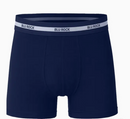 BLU ROCK MEN'S 8-PACK COTTON STRETCH BOXER BRIEFS - XL - CHARCOAL/NAVY/BLACK - Brand New