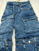 HOT & DELIGIOUS DENIM JEANS - BLUE - SIZE SMALL - Brand New