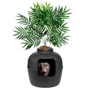 Good Pet Stuff Original Hidden Litter Box Planter B0CN25LSX4 - Charcoal Black - Brand New