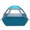 COMMOUDS Beach Tent Sun Shade 3/4-5/6-7/8-10 Person, UPF 50+ Sandbox Blue - Like New