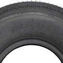 WEIZE 8 IN 5.70-8 TRAILER TIRE LOAD RANGE C 6PR HIGHWAY BOAT UTILITY 2-PACK - Brand New