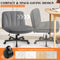 COOLHUT 26" W CRISS CROSS CHAIR WITH WHEELS - GRAY - Like New