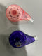 BIC WITE-OUT EZ CORRECT CORRECTION TAPE, 39.3 FEET, 2 PACK, ORANGE/PURPLE CASING - Brand New