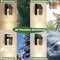 BesLowe Outdoor Wall Light Fixtures w/ Crystal Bubble Glass, Waterproof - Like New