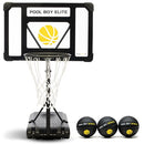 POOL BOY SPORTS POOL BASKETBALL HOOP - ADJUSTABLE POOLSIDE BASKETBALL HOOP - Like New
